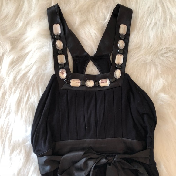 Arden B. Embellished babydoll style top - Picture 5 of 6